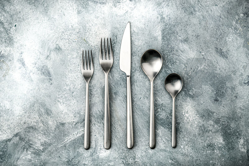 Linea 5 Piece Ice Flatware Set