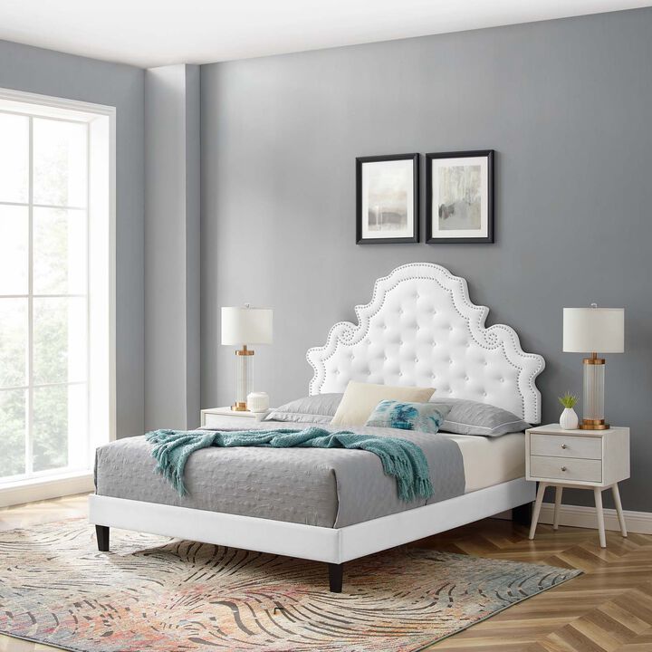 Modway - Gwyneth Tufted Performance Velvet King Platform Bed