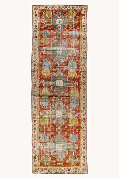 District Loom Antique Heriz Runner Rug-Dahl