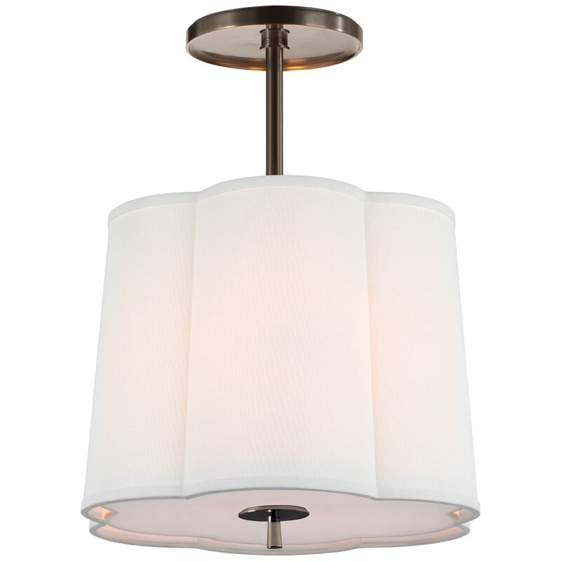 Barbara Barry Simple Scallop Hanging Shade