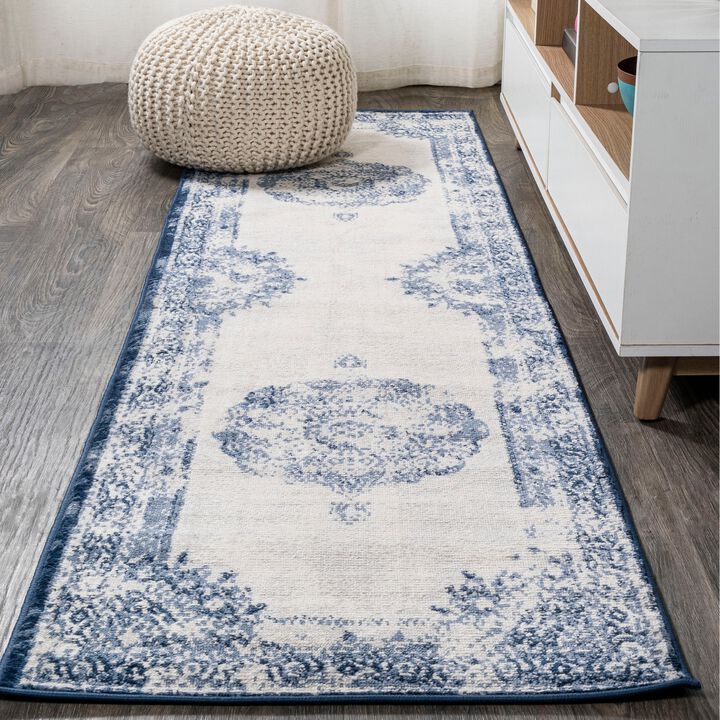 Kelly Rosalia Cottage Medallion Area Rug