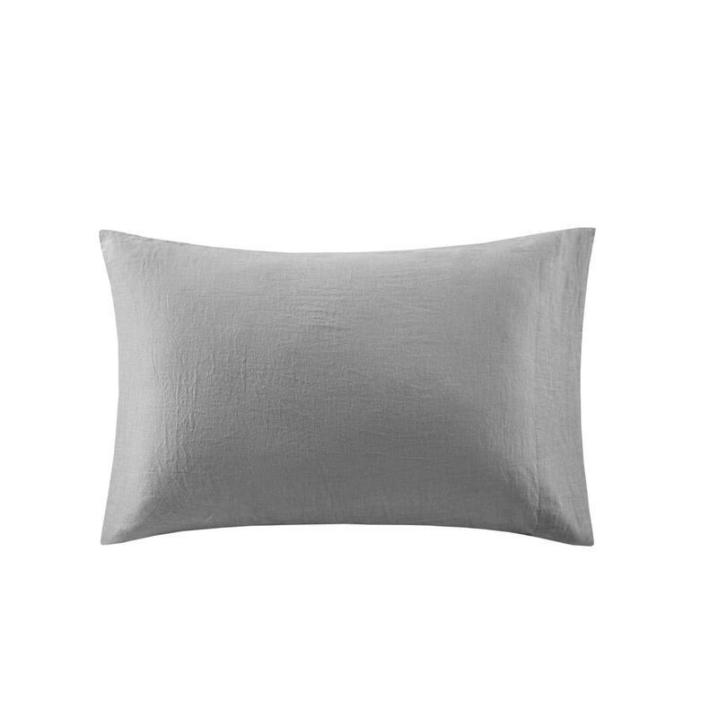 Gracie Mills Arden 4-Piece Breathable Linen Blend Sheet Set