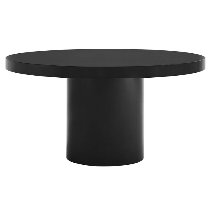 Modway - Gratify 60" Round Dining Table Black