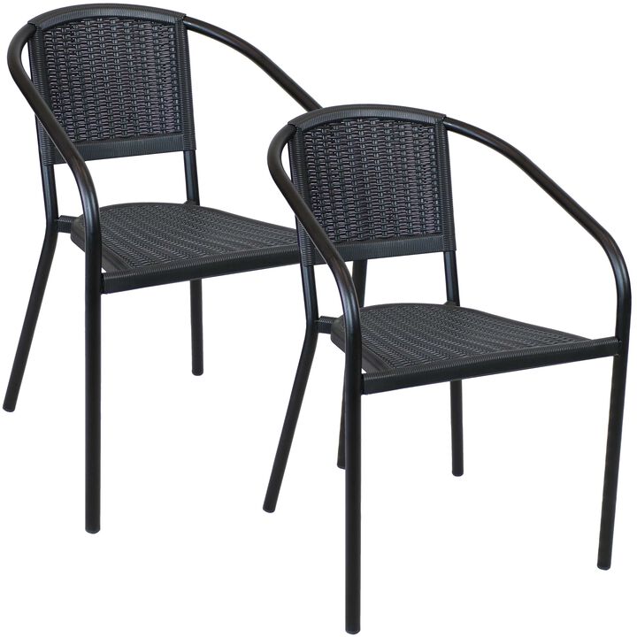 Sunnydaze Aderes Plastic Patio Armchair