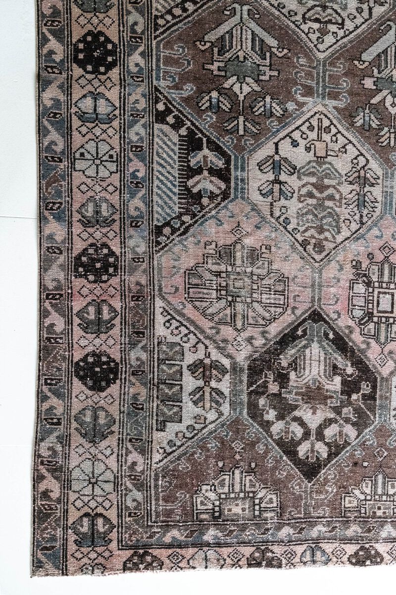 District Loom Vintage Bakhtiari scatter rug-Harlow