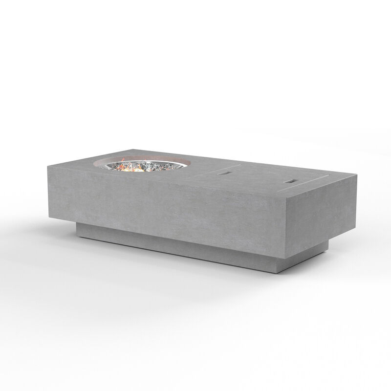 Gravelstone Rectangular Fire Table with Self Contained Tank