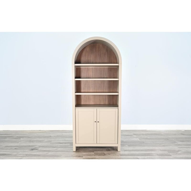 Sunny Designs Arched Display Cabinet with Doors