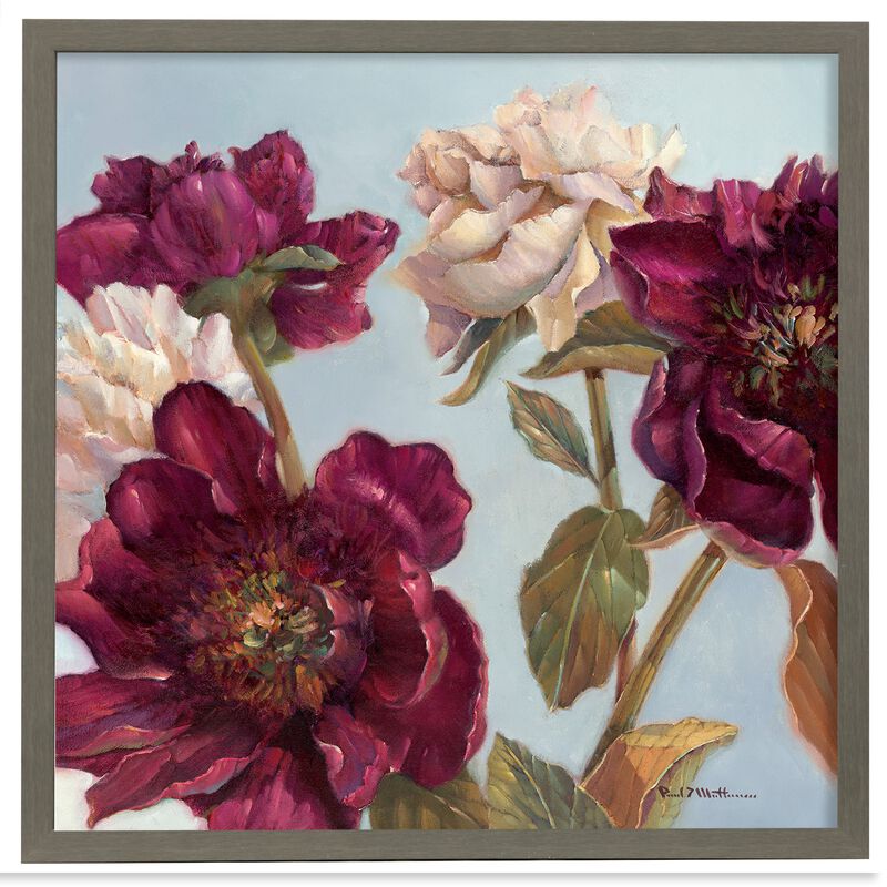 Peony Framed Print