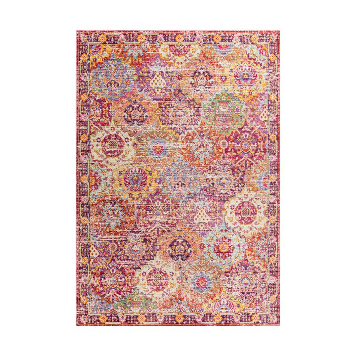 Flori Bohemian Medallion Area Rug