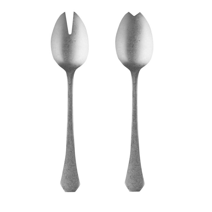 Moretto 2-Piece Salad Serving Set in Pewter