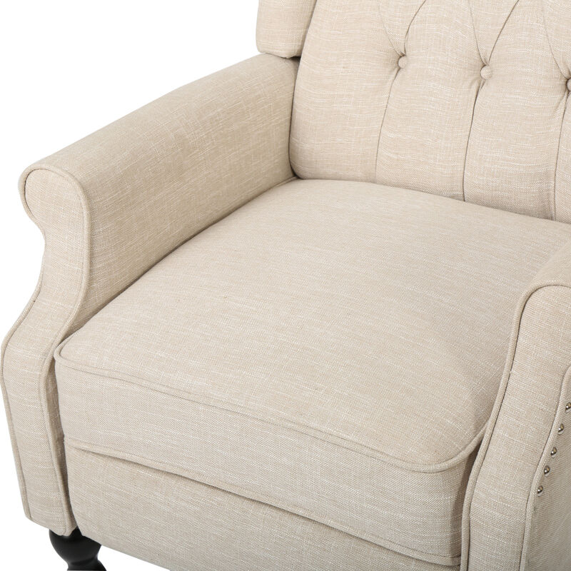 Merax Tufted Fabric Arm Chair Recliner