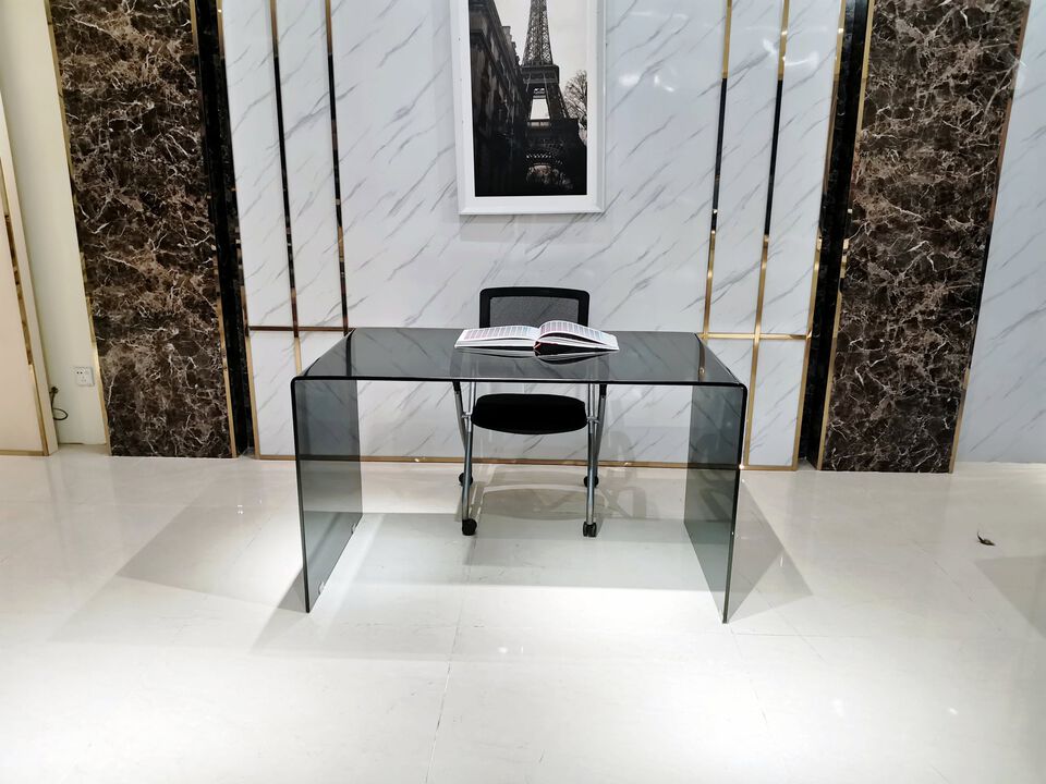 GLASS DESK,50"x27.5"x29"H