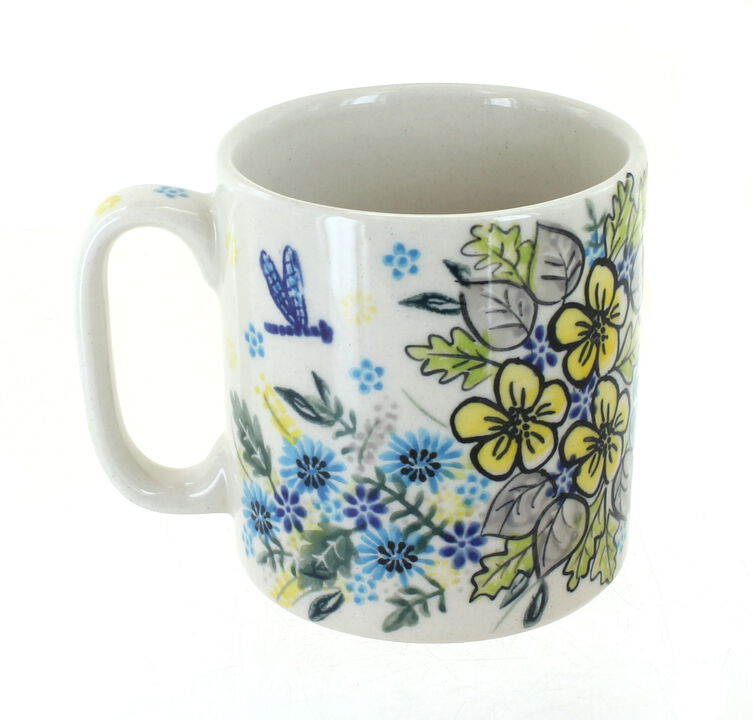 Blue Rose Polish Pottery Atlantis Coffee Mug