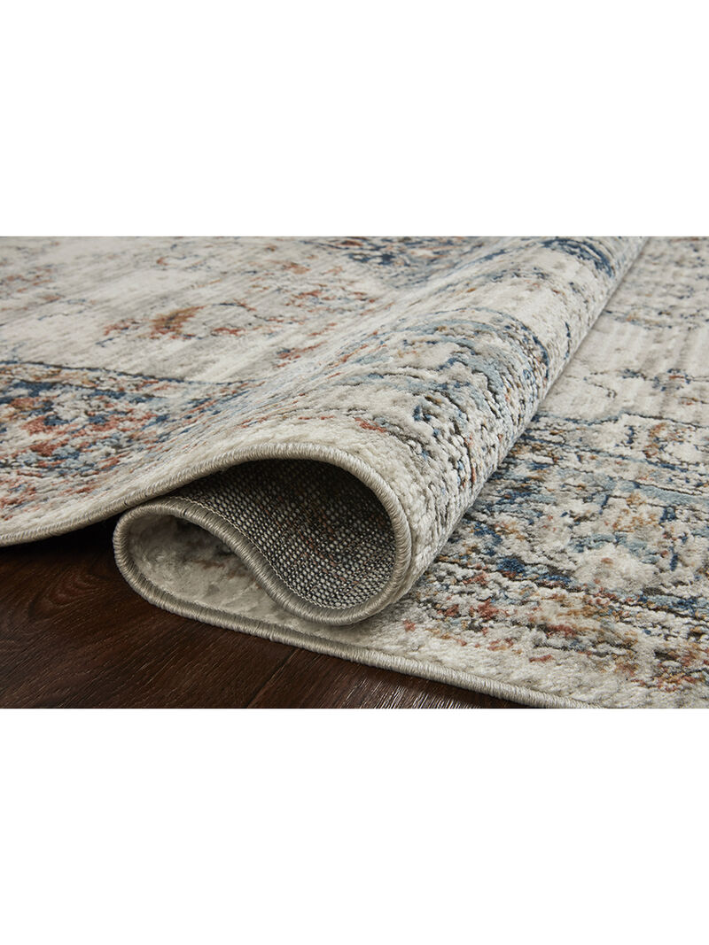 Bianca BIA10 Ivory/Ocean 3'4" x 5'7" Rug