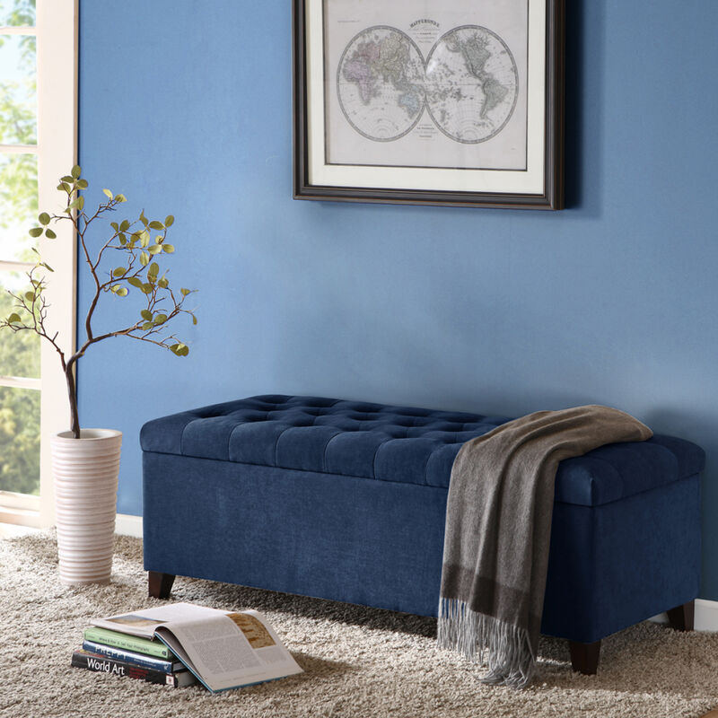 Shandra Tufted Top Storage Bench