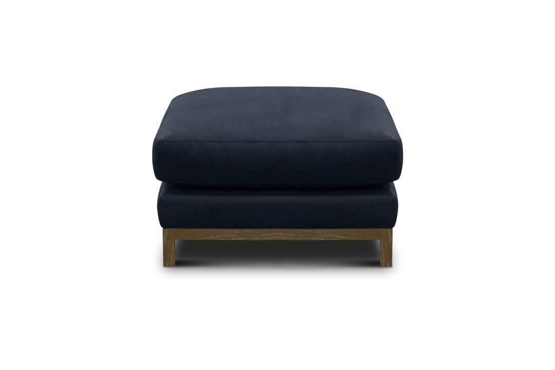 Monterrey Blue Ottoman