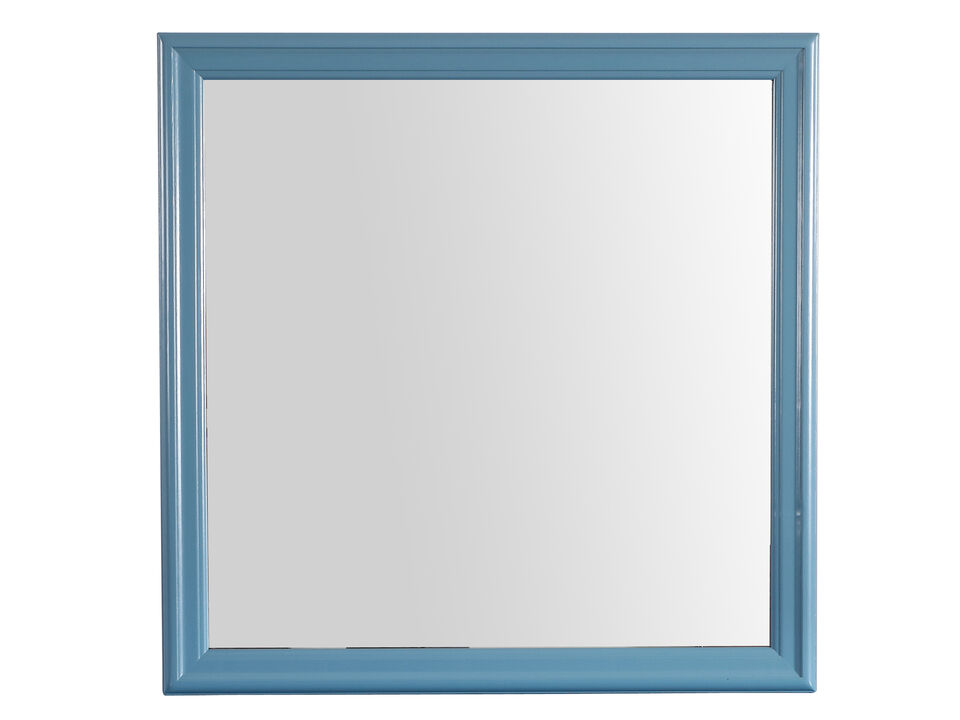 38 in. x 38 in. Classic Square Framed Dresser Mirror