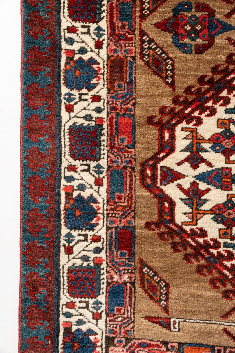 District Loom Vintage Serab Camel Hair Runner Rug-Broadview