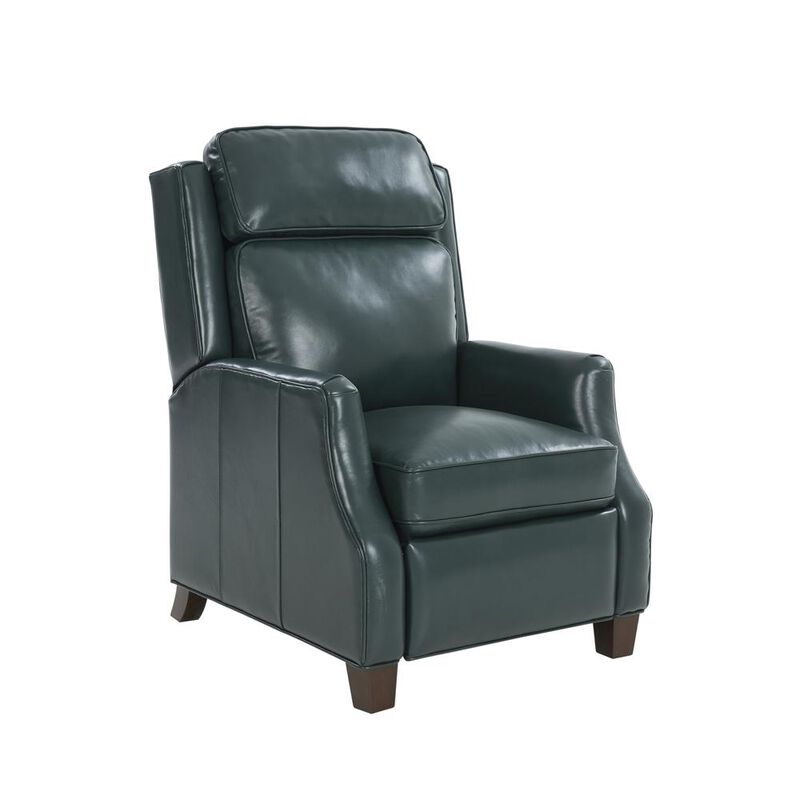 Barcalounger Nixon Recliner, Highland Emerald / All Leather