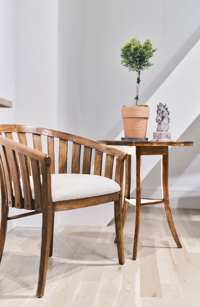 Medium Driftwood End Table