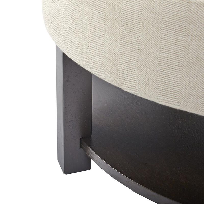 Belen Kox Round Storage Ottoman, Belen Kox