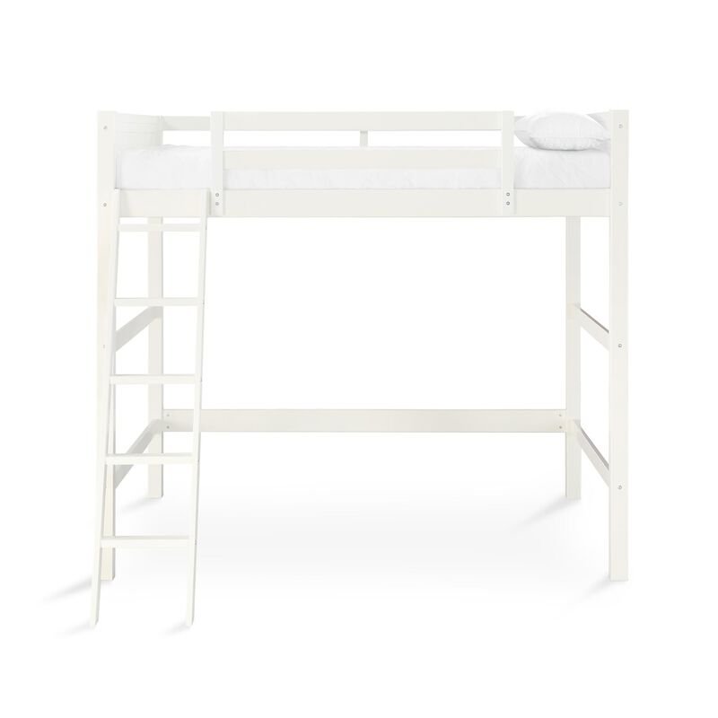 DHP Carlson Loft Bed for Kids Bedroom, Full Size Frame