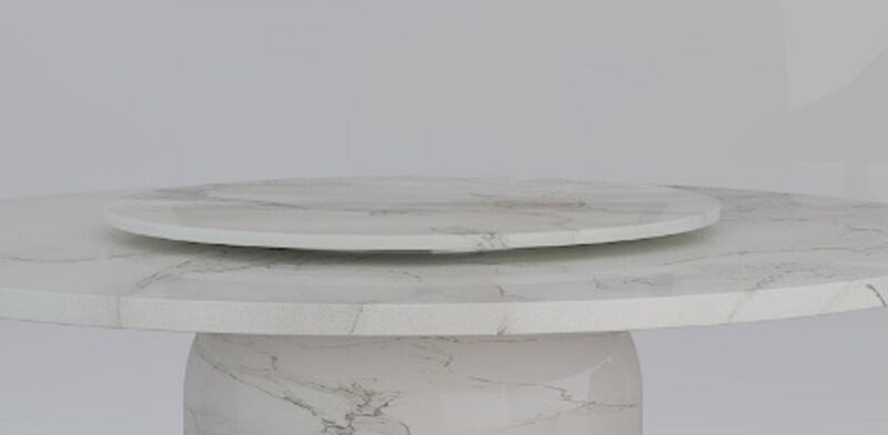 Round 31.5'' Marble Lazy Susan