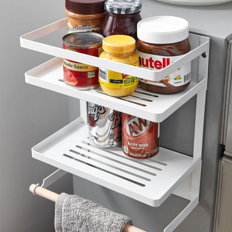 Suprima� Magnetic Fridge Organizer Shelves