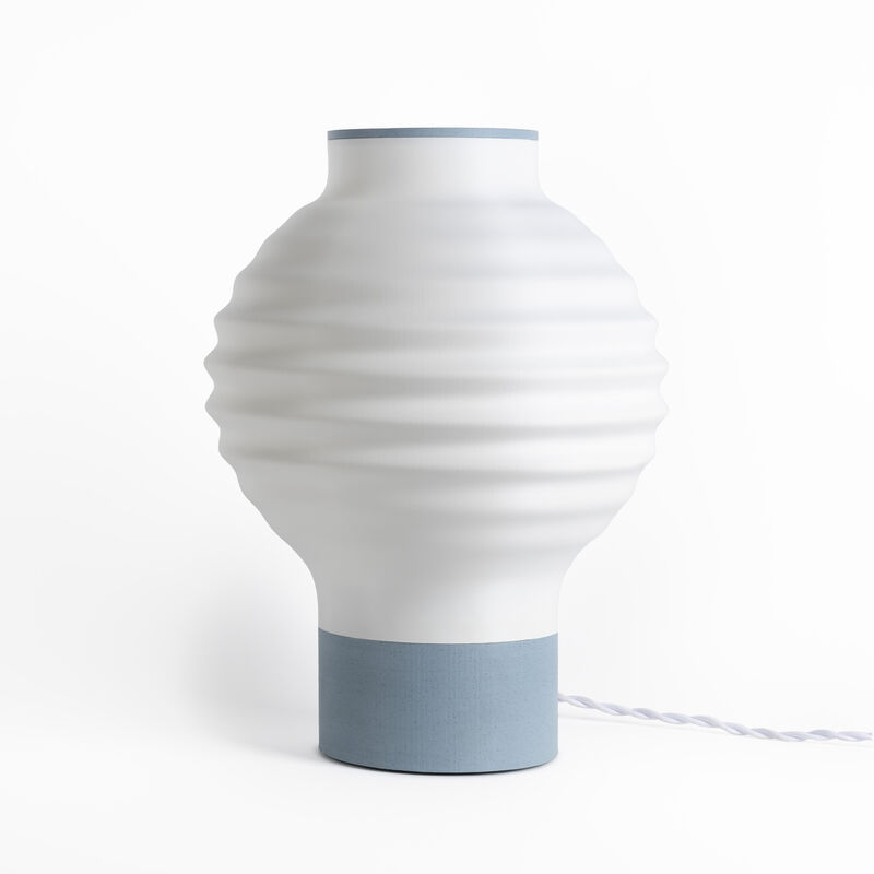 Asian Lantern Vintage Traditional Plant-Based PLA 3D Printed Dimmable LED Table Lamp