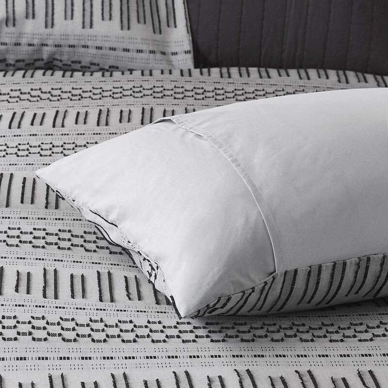 Belen Kox Charcoal Jacquard Comforter Mini Set, Belen Kox