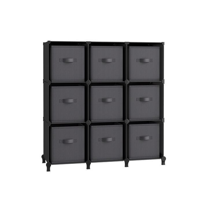 Stylish 9-Cube Organizer for Efficient Storage Solutions