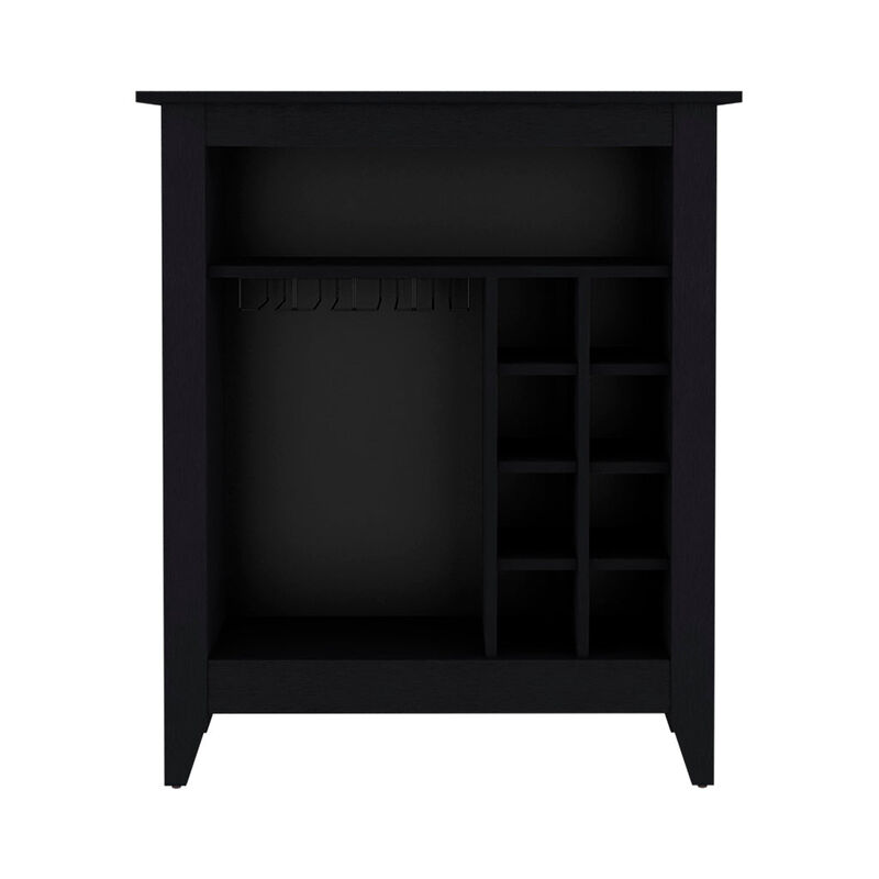 Bar Cabinet Castle, Living Room, Black