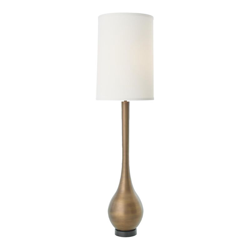 Bulb Floor Lamp-Light Bronze
