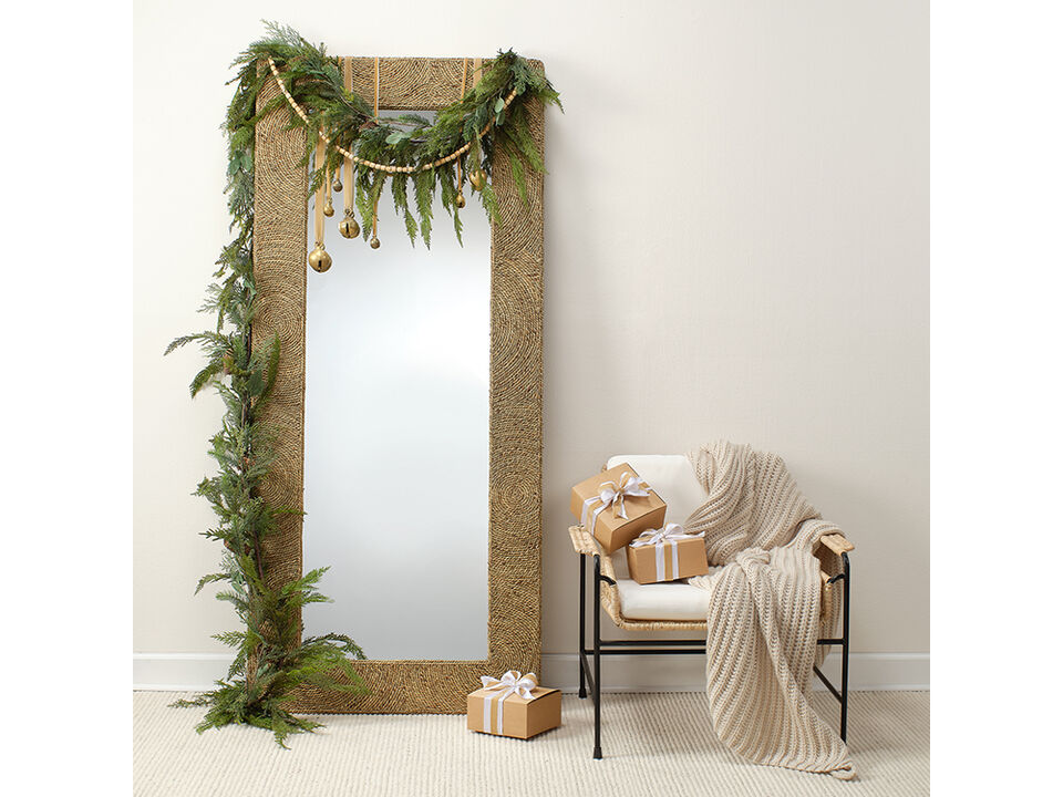 Harbor Seagrass Floor Mirror