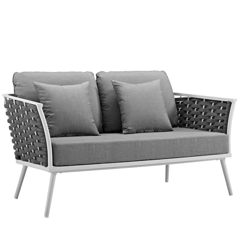 Modway - Stance Outdoor Patio Aluminum Loveseat