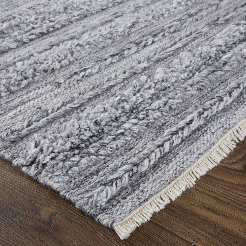 Alden 8637F Gray/Ivory 5' x 8' Rug