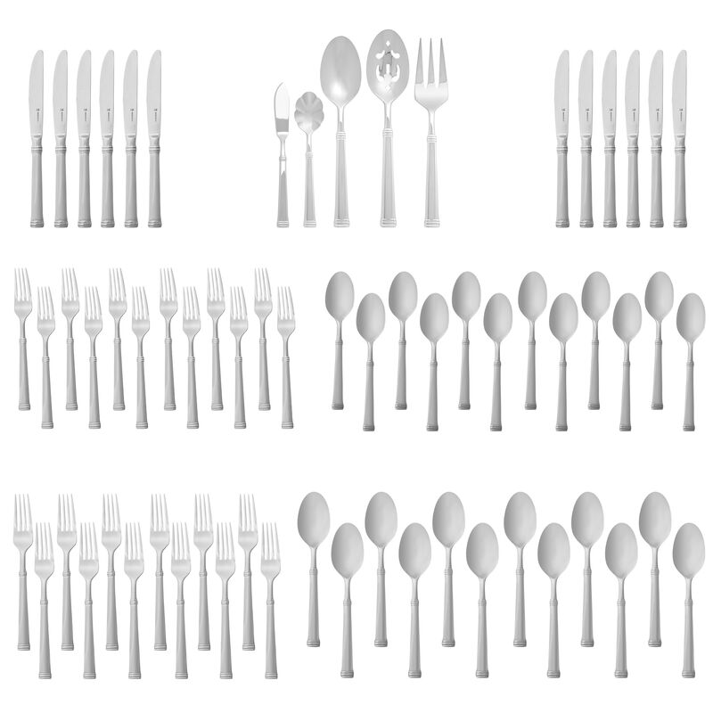 Henckels Plaza 65-pc 18/10 Stainless Steel Flatware Set