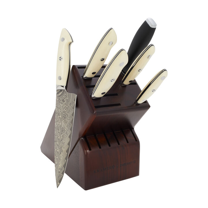 KRAMER by ZWILLING Cumulus Collection 7-pc Knife Block Set