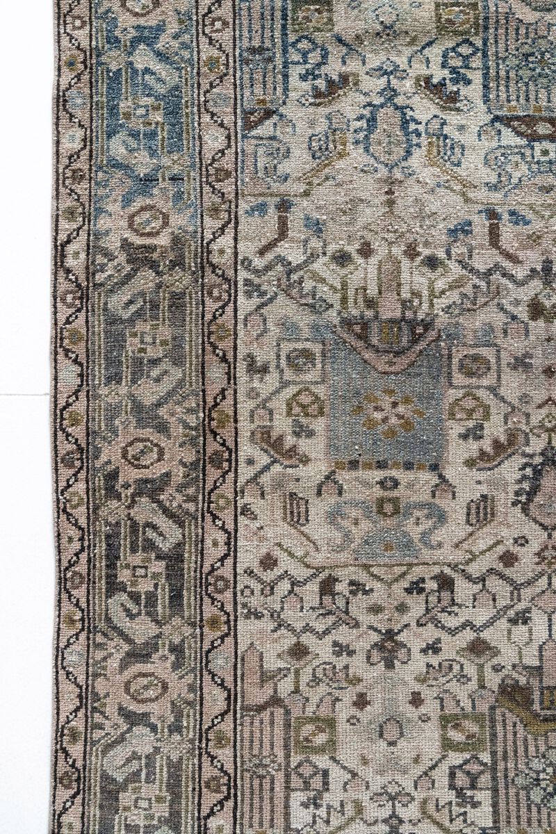 District Loom Vintage Persian Bakhtiari Scatter Rug-Stillwater