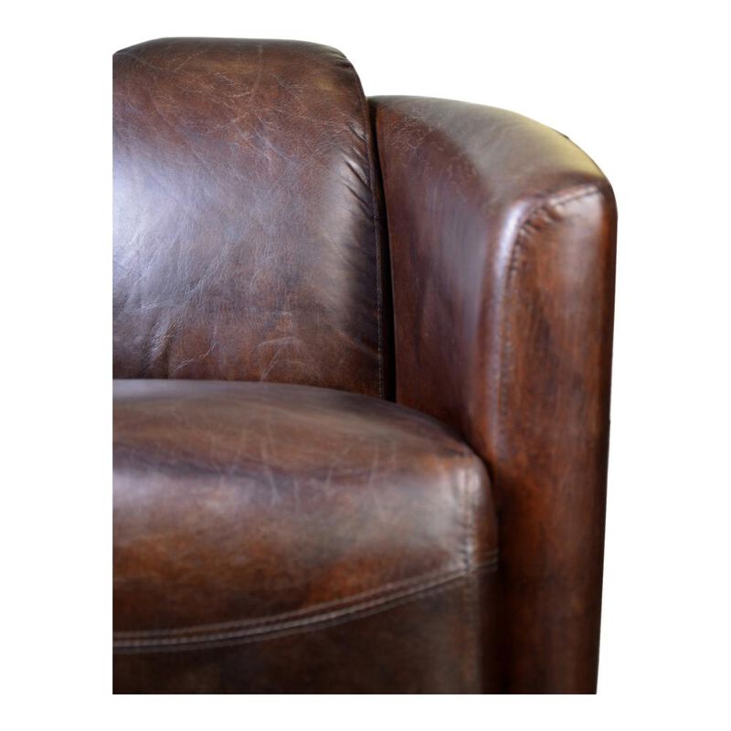 Moe's Home Collection Salzburg Club Chair Brown