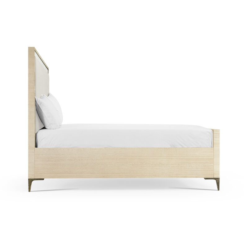 Tideline Bone & Linen King Upholstered Bed