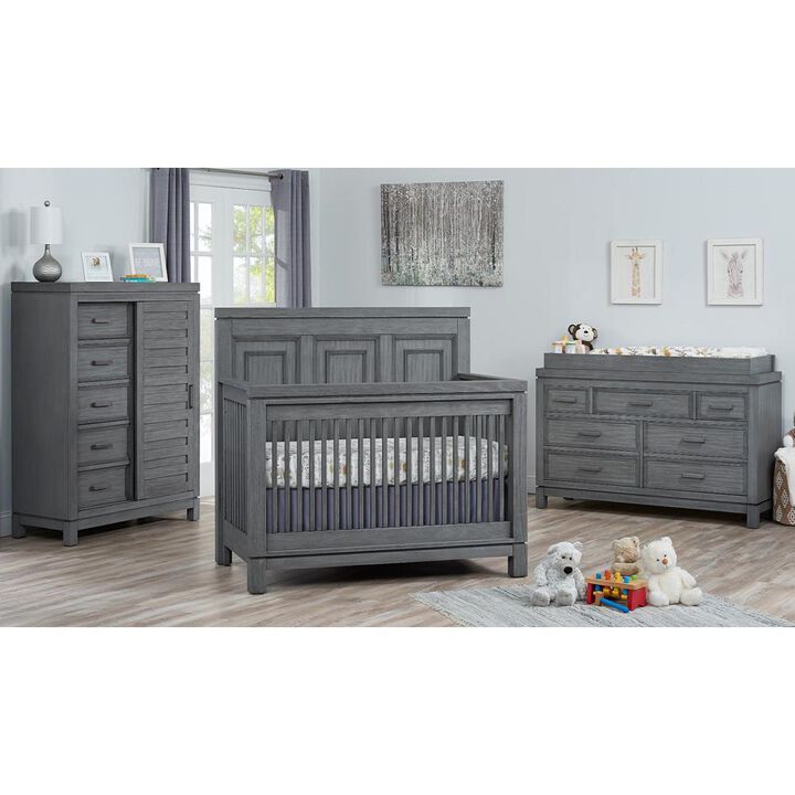 Soho Baby Manchester Changing Topper Rustic Gray