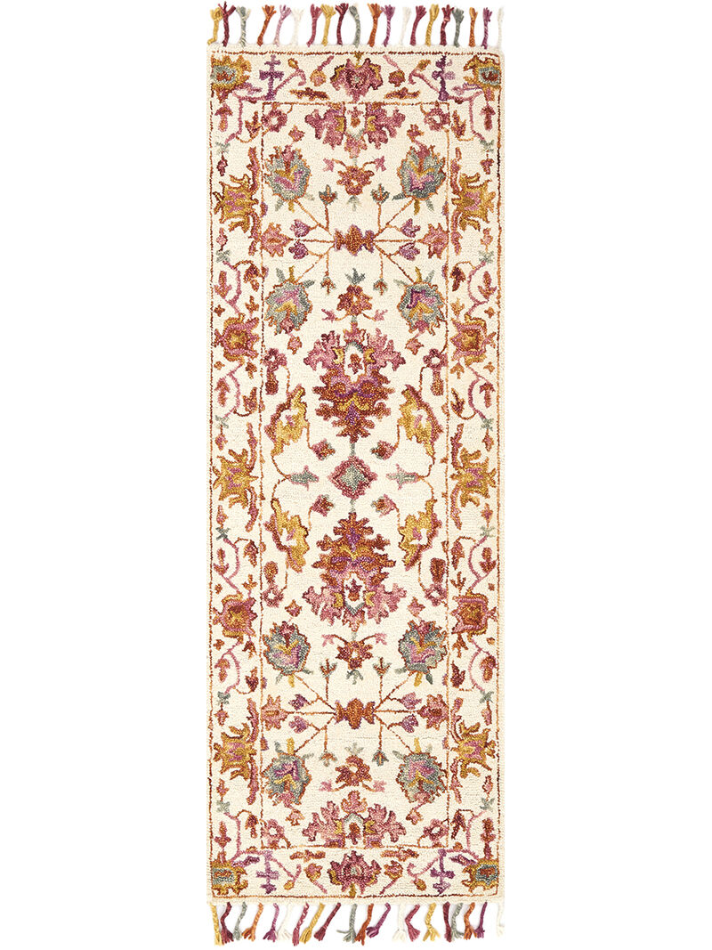 Zharah ZR06 Berry 2'6" x 7'6" Rug