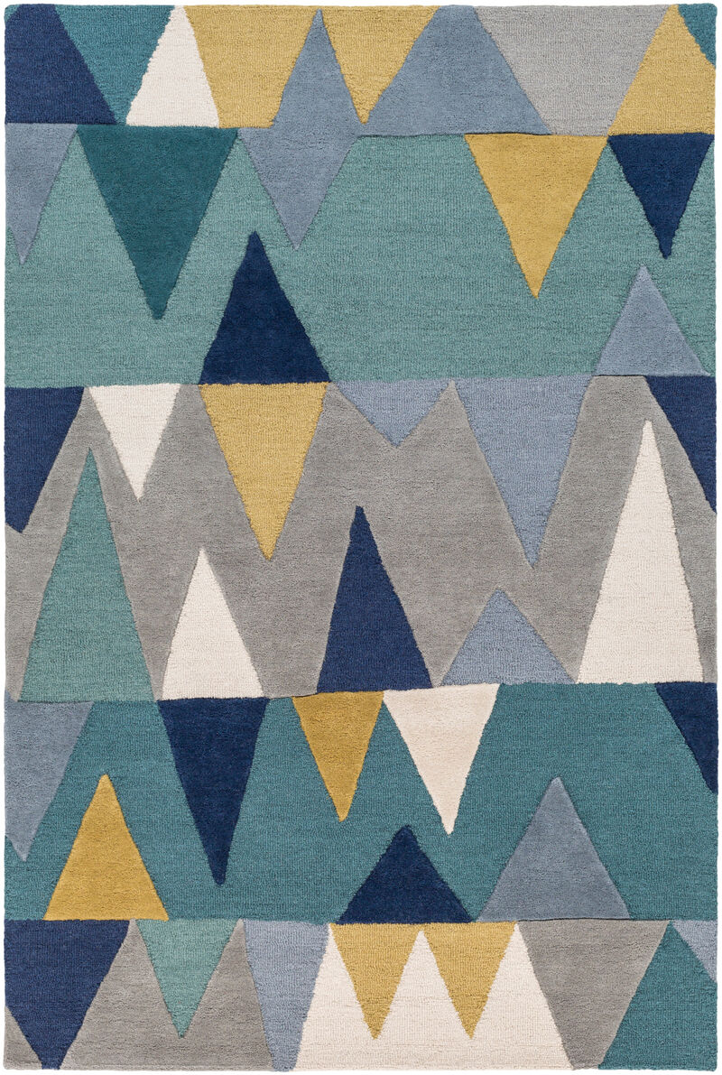 Kennedy KDY-3012 10' Square Blue Rug