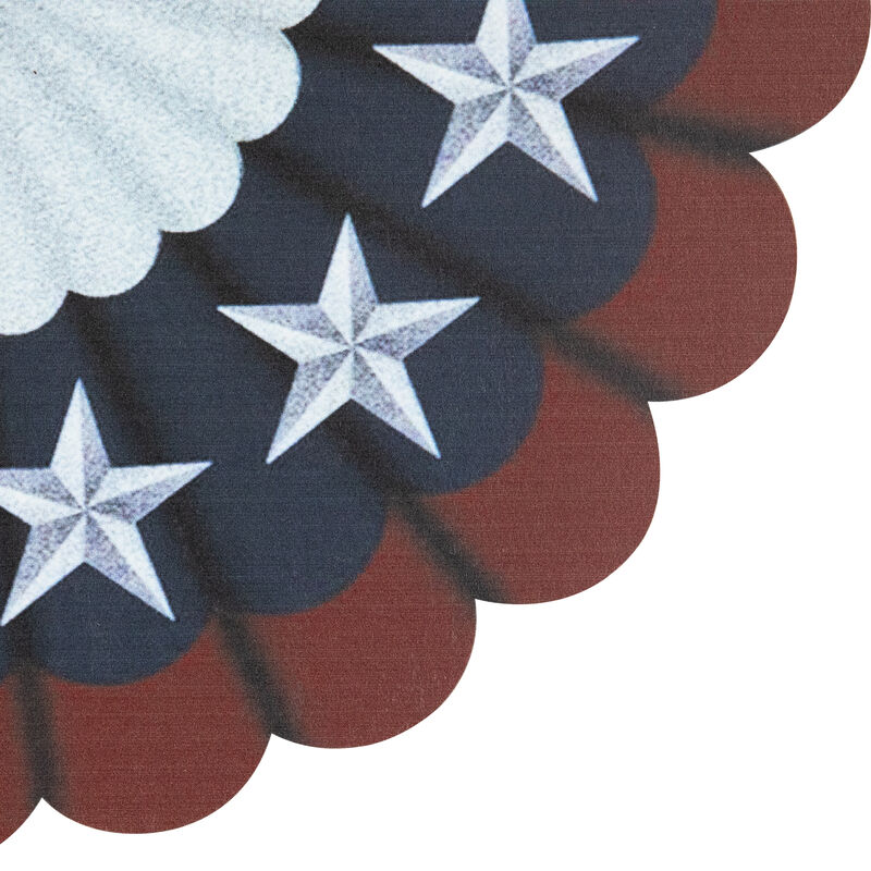 America Wall Bunting Patriotic Hanging Decoration - 11.75"