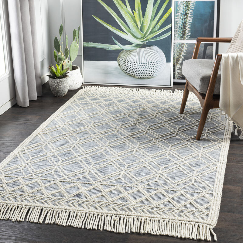 Casa DeCampo CDC-2302 8' x 10' Blue Rug