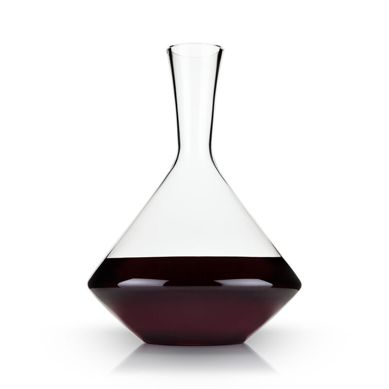 Raye Angled Crystal Wine Decanter