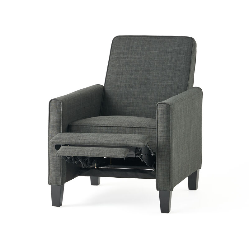 Merax Linen Fabric Manual Recliner Chair