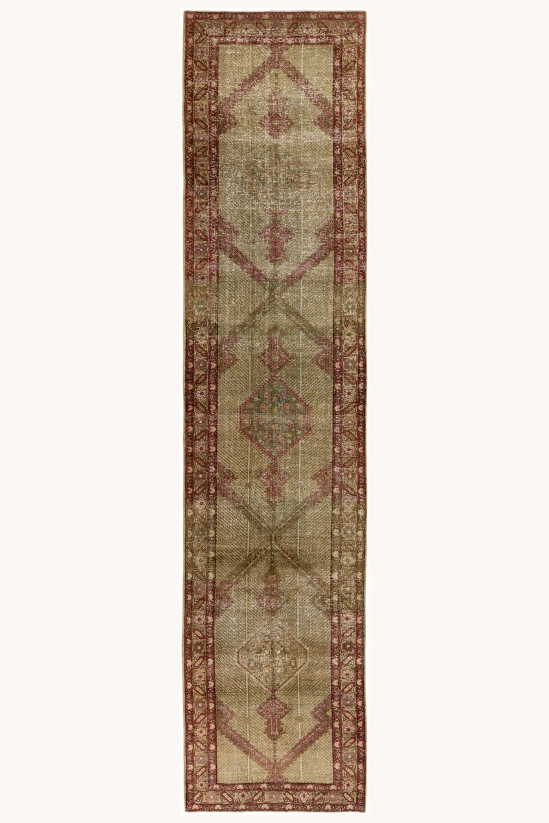 District Loom Vintage Turkish Runner Rug- Vano