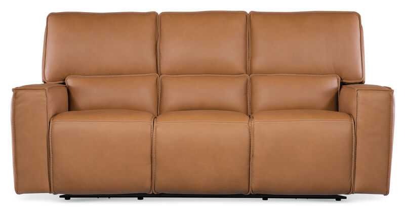 Miles Zero Gravity Power Sofa in Brown